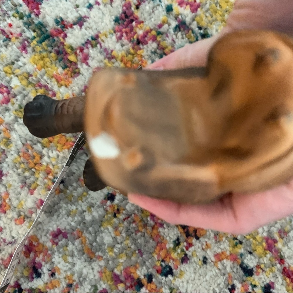 Porcelain (?) Hippo Knick-Knack, made in Japan - Picture 11 of 11